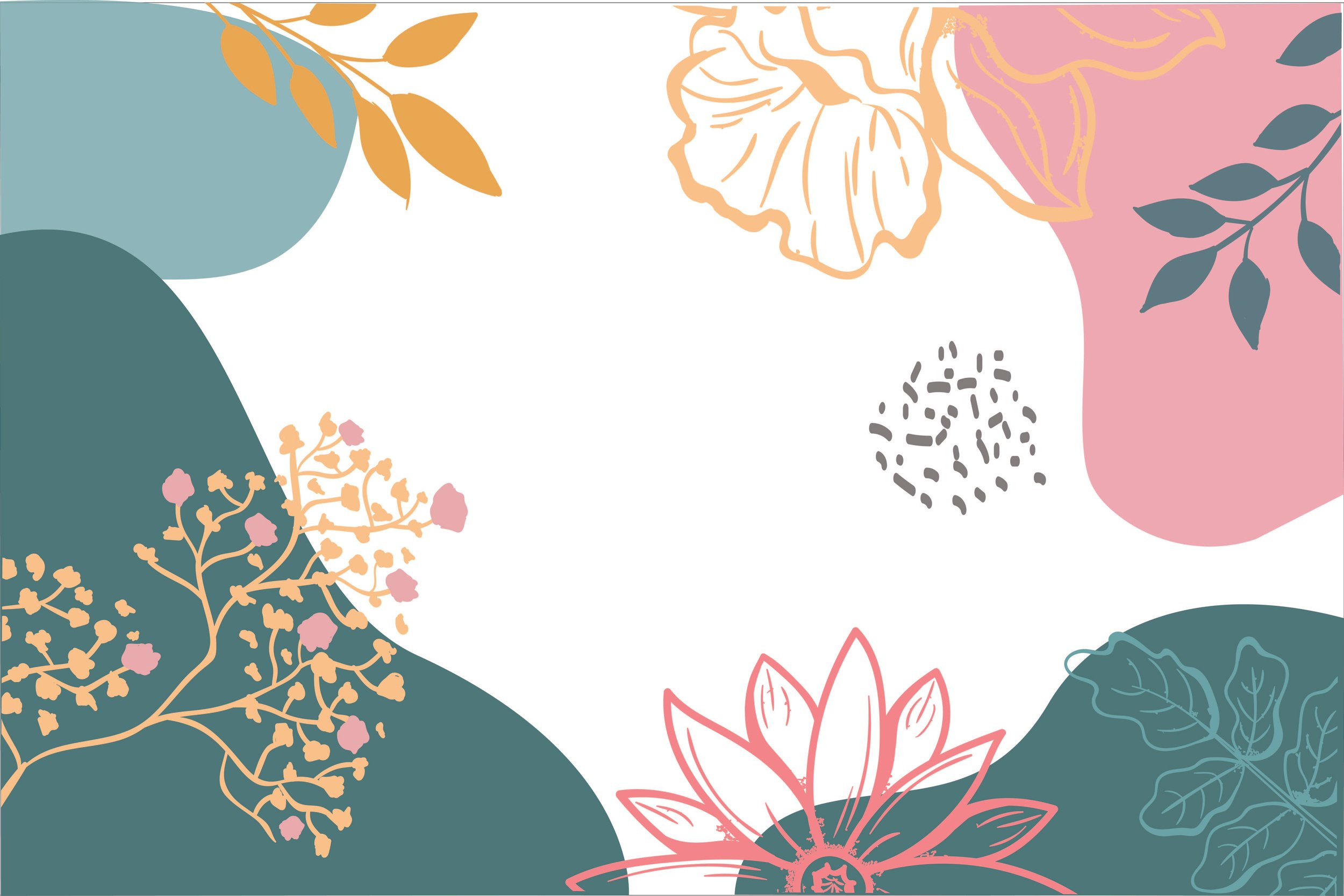 Floral abstrac Background