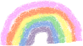 Crayon Rainbow Illustration